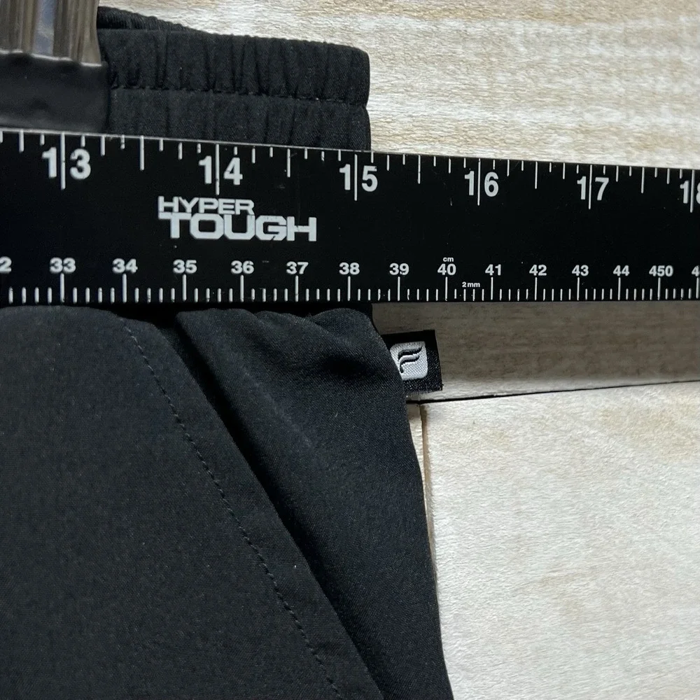 Fabletics Pants Womens Small Black Braided Tiana Ankle Pull‎ On Pockets Stretch - Picture 11 of 13